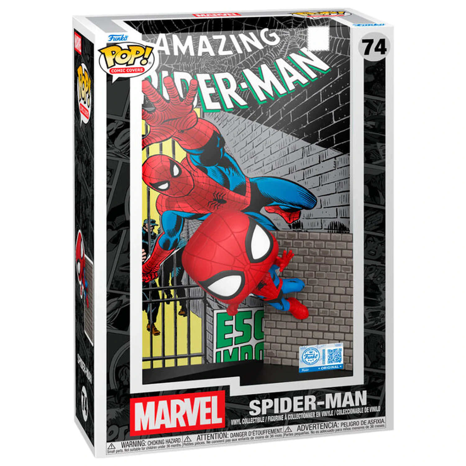 Funko POP Figur Comic Cover Marvel Spider-Man Exclusive Produktfoto