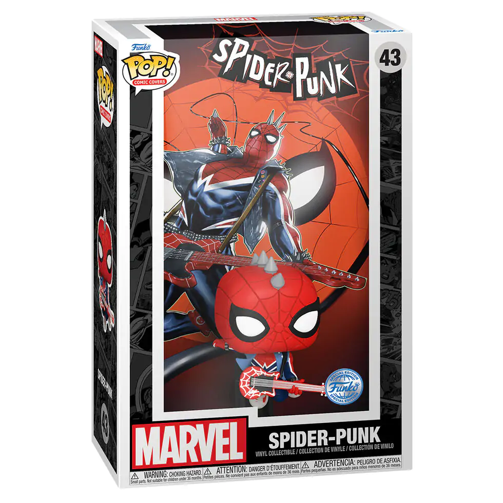 Funko POP Figur Comic Cover Marvel Spider-Punk Exclusive Produktfoto