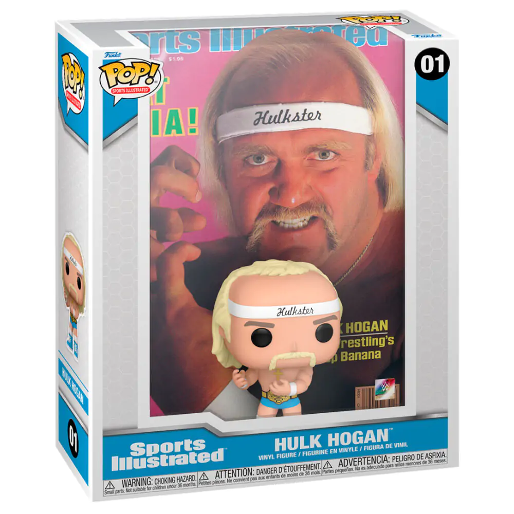 POP Figur Comic Cover WWE Sports Illustrated Hulk Hogan termékfotó