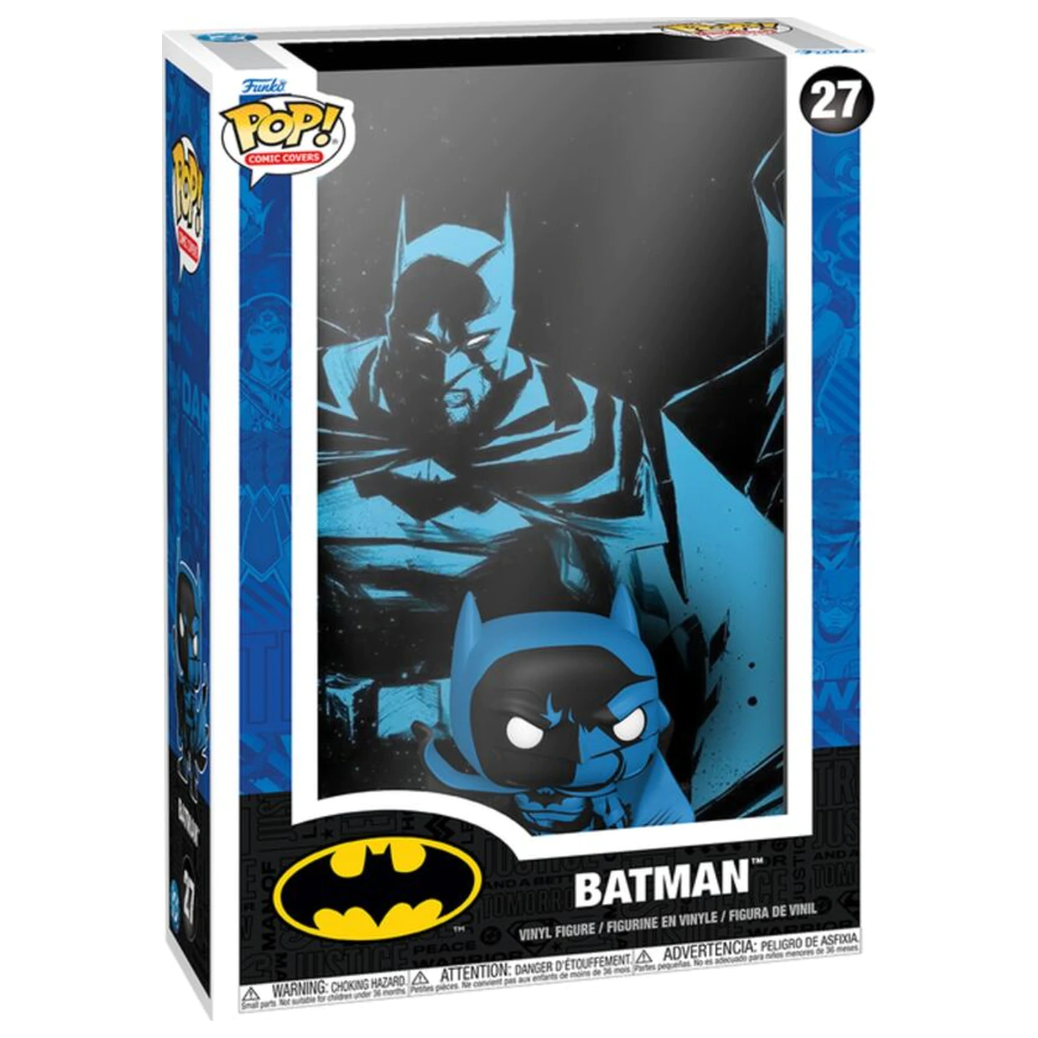 Funko POP Figur Comic Covers Batman Black & Blue Produktfoto