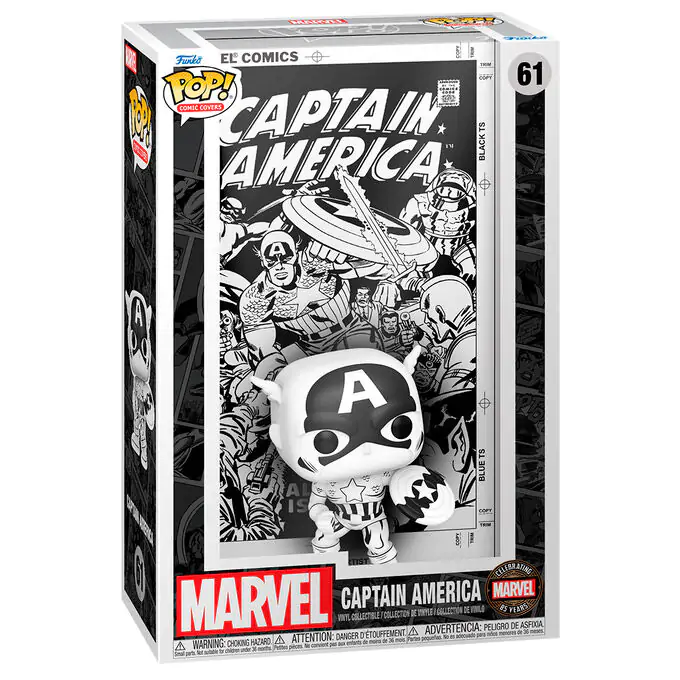 Funko POP Figur Comic Covers Marvel Captain America Produktfoto