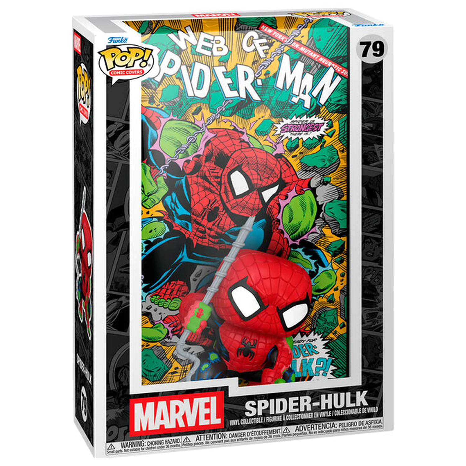Funko POP Figur Comic Covers Marvel Web of Spider-Man Spider-Hulk Produktfoto