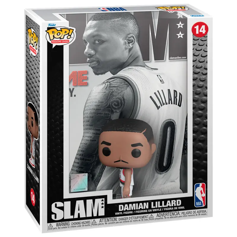 POP Figur Cover Slam NBA Damian Lillard termékfotó