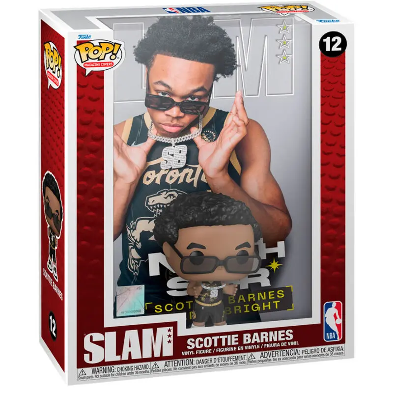 POP Figur Cover Slam NBA Scottie Barnes termékfotó