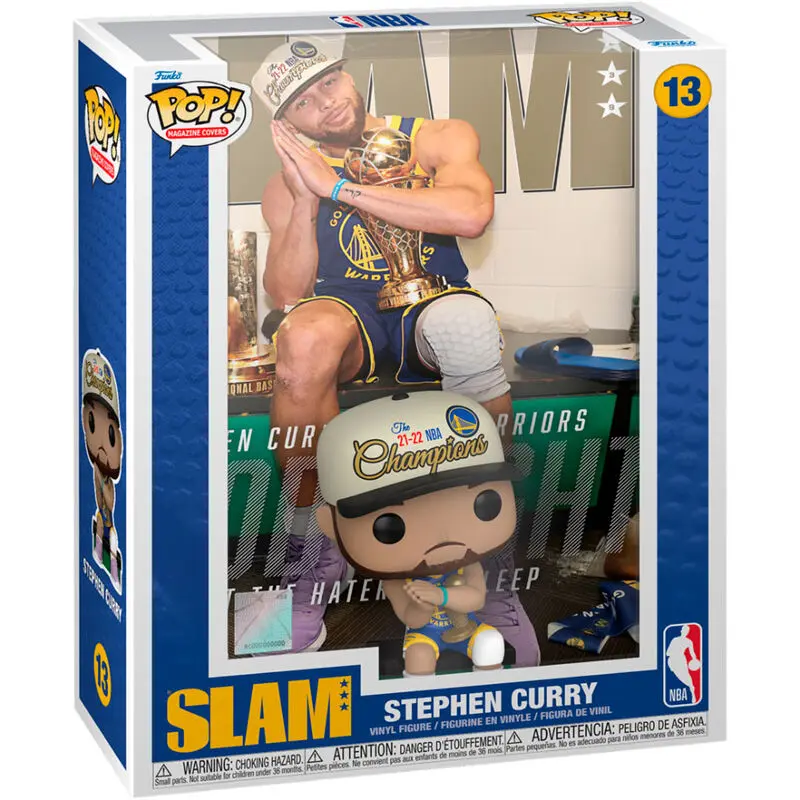 POP Figur Cover Slam NBA Stephen Curry termékfotó