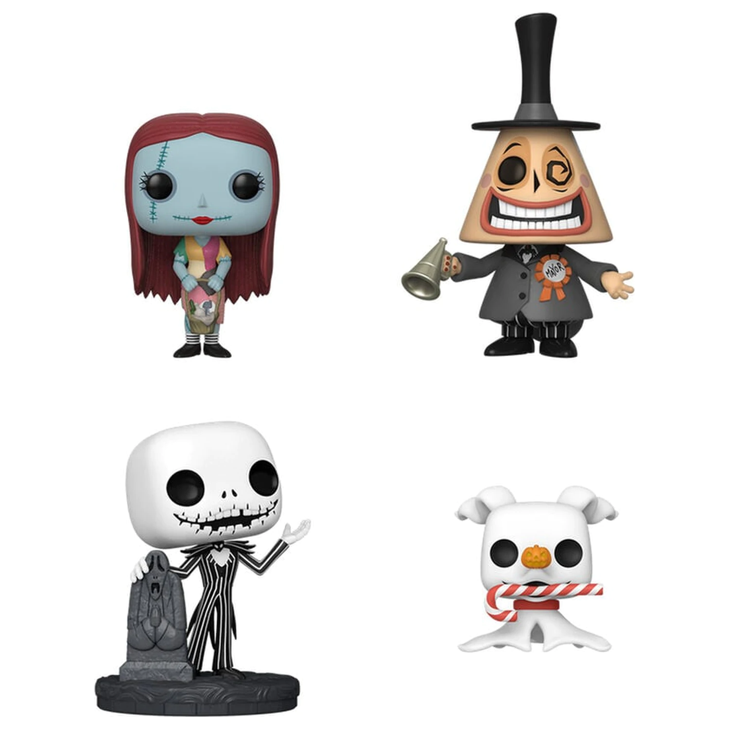 Funko POP Pack 4 Figuren Disney The Nightmare Before Christmas Produktfoto