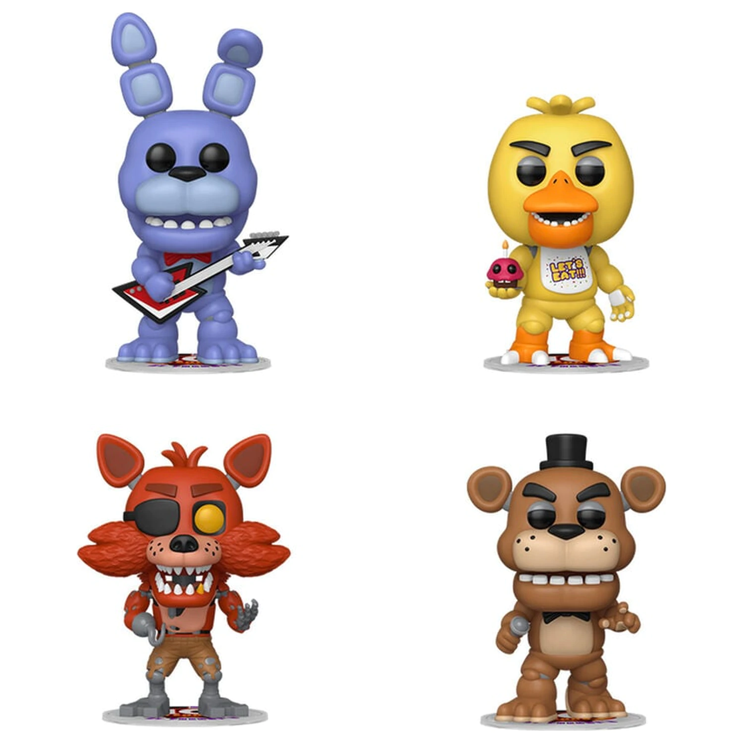 Funko POP Pack 4 Figuren Five Nights at Freddys Produktfoto