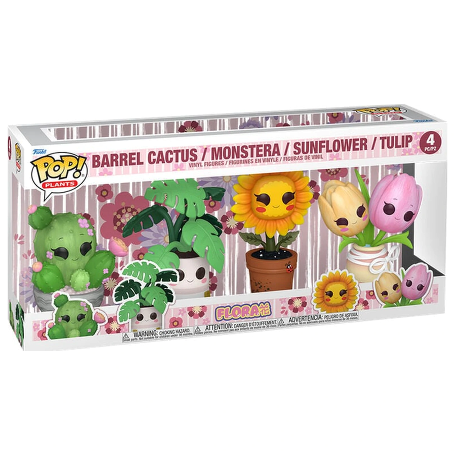 Funko POP Paket 4 Figuren Flora Produktfoto