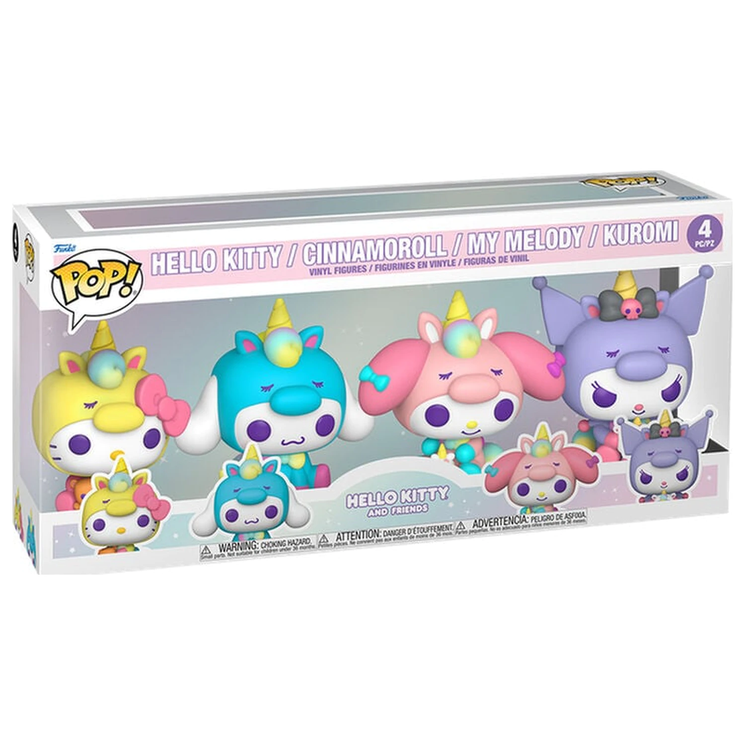 Funko POP Pack 4 Figuren Hello Kitty and Friends Produktfoto