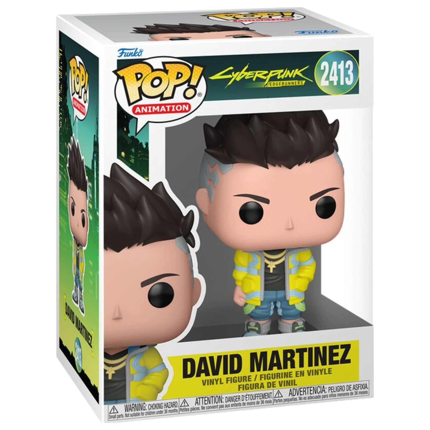 Funko POP Figur CyberPunk David Martinez Produktfoto
