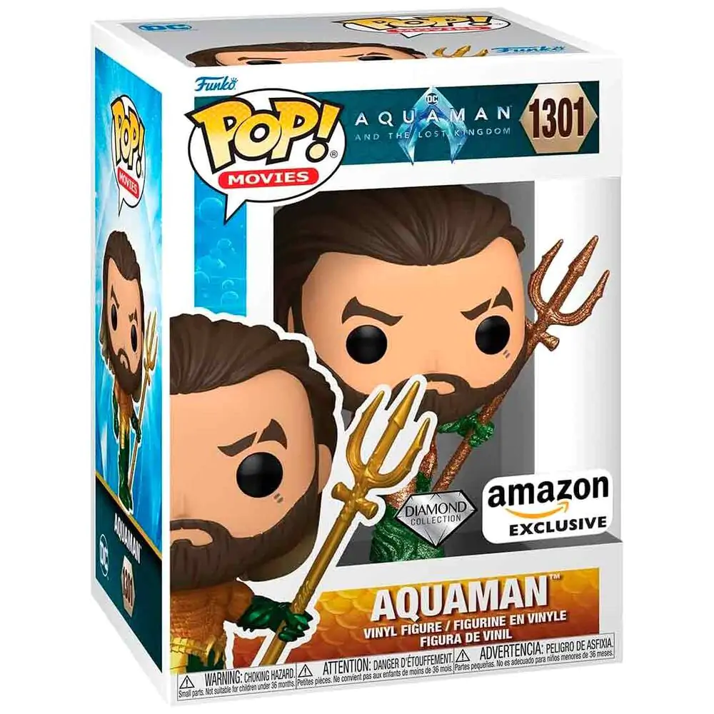 Funko POP Figur DC Comics Aquaman and the Lost Kingdom - Aquaman Exclusive termékfotó