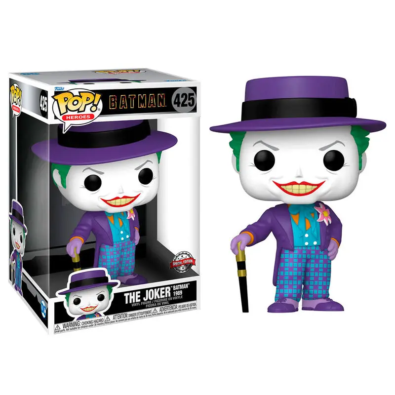 Batman 1989 Super Sized Jumbo POP! Vinyl Figur The Joker with Hat 25 cm termékfotó