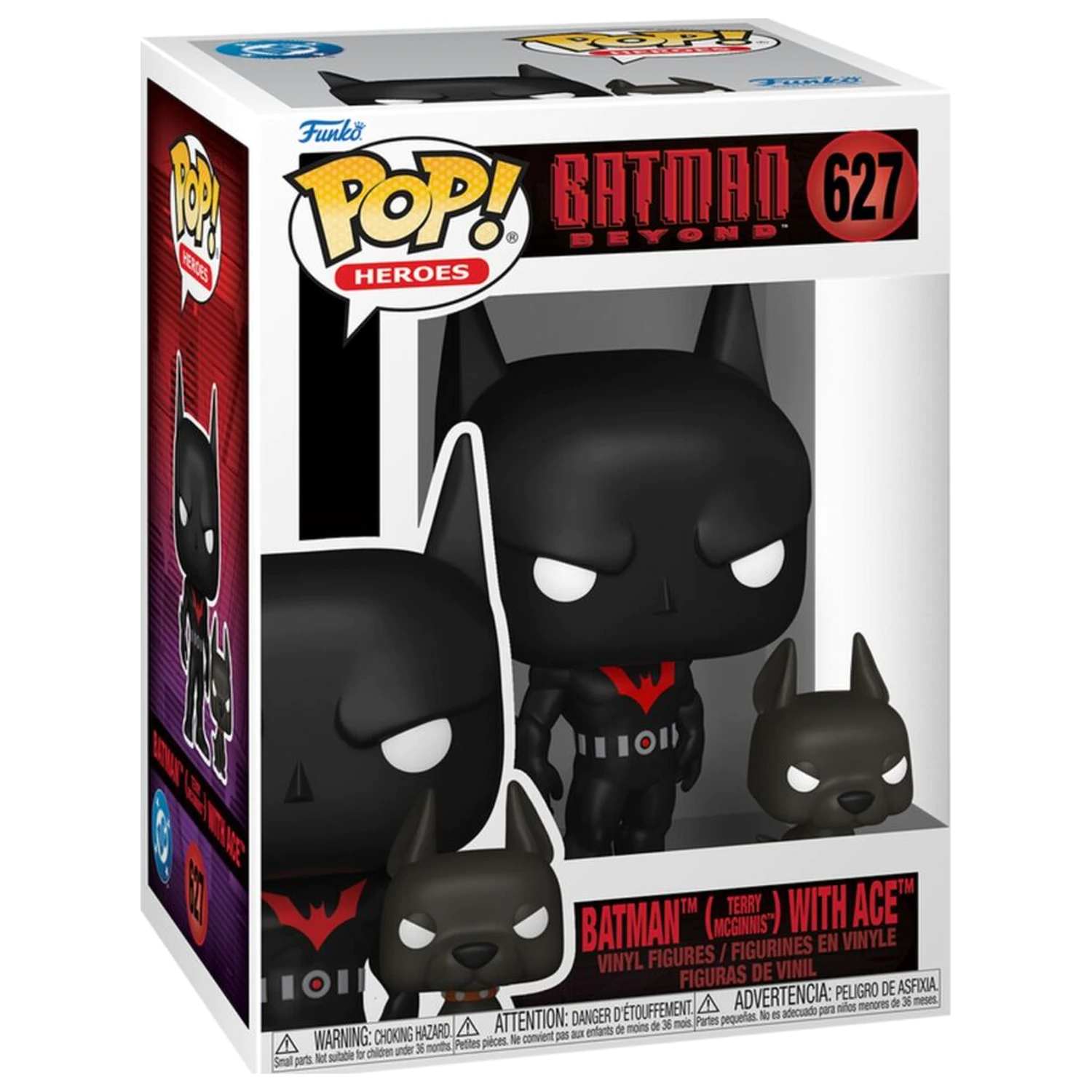 Funko POP Figur DC Comics Batman Beyond Batman Terry McGinnis mit Ace Produktfoto