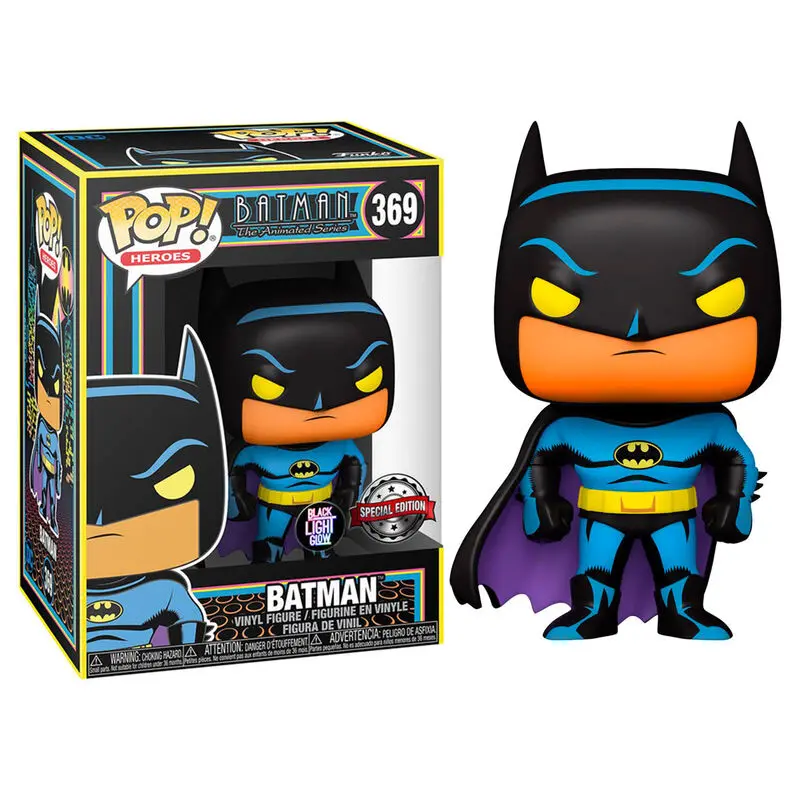 POP Figur DC Comics Batman Black Light Exclusive termékfotó