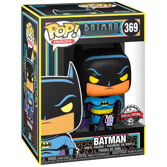 POP Figur DC Comics Batman Black Light Exclusive termékfotó