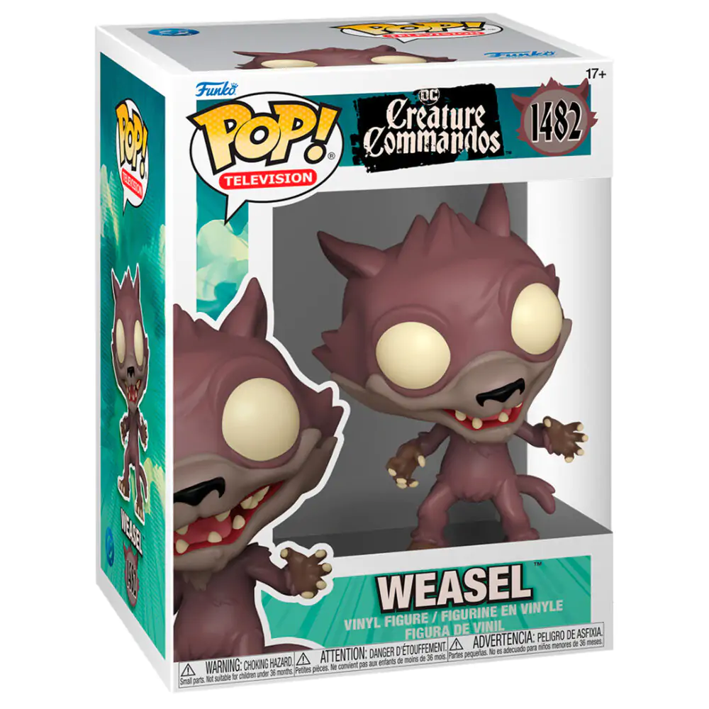 Funko POP Figur DC Comics Creature Commando Weasel termékfotó