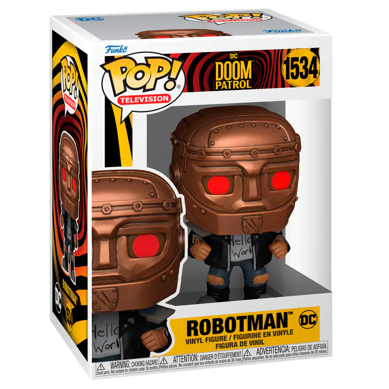 Funko POP Figur DC Comics Doom Patrol Robotman termékfotó