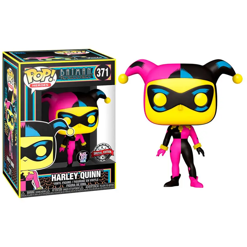 POP Figur DC Comics Harley Quinn Black Light Exclusive termékfotó