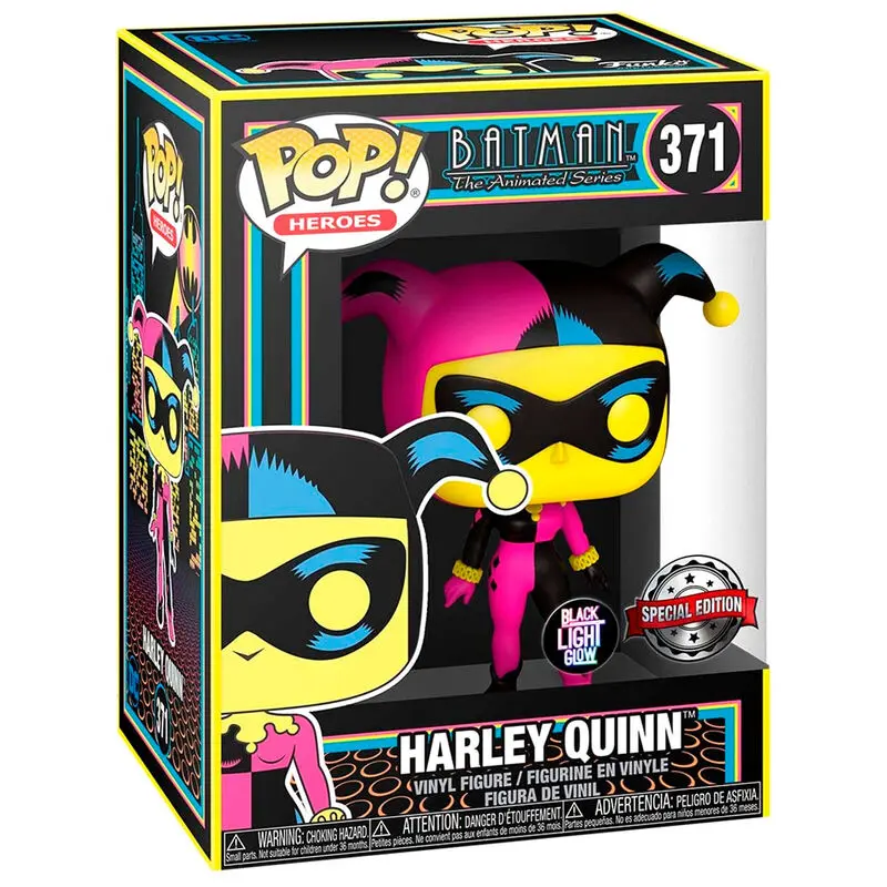 POP Figur DC Comics Harley Quinn Black Light Exclusive termékfotó