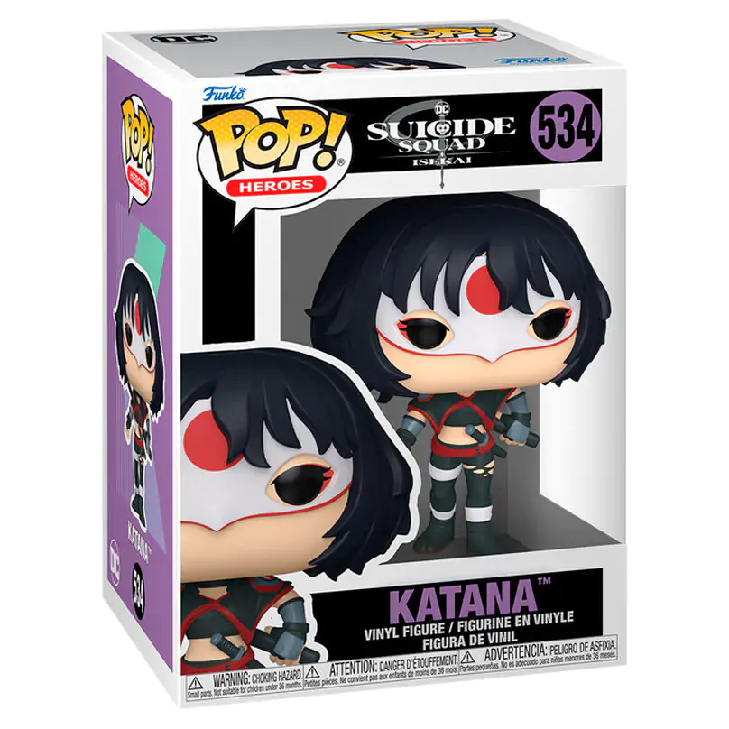 Funko POP Figur DC Comics Suicide Squad Isekai Katana Produktfoto