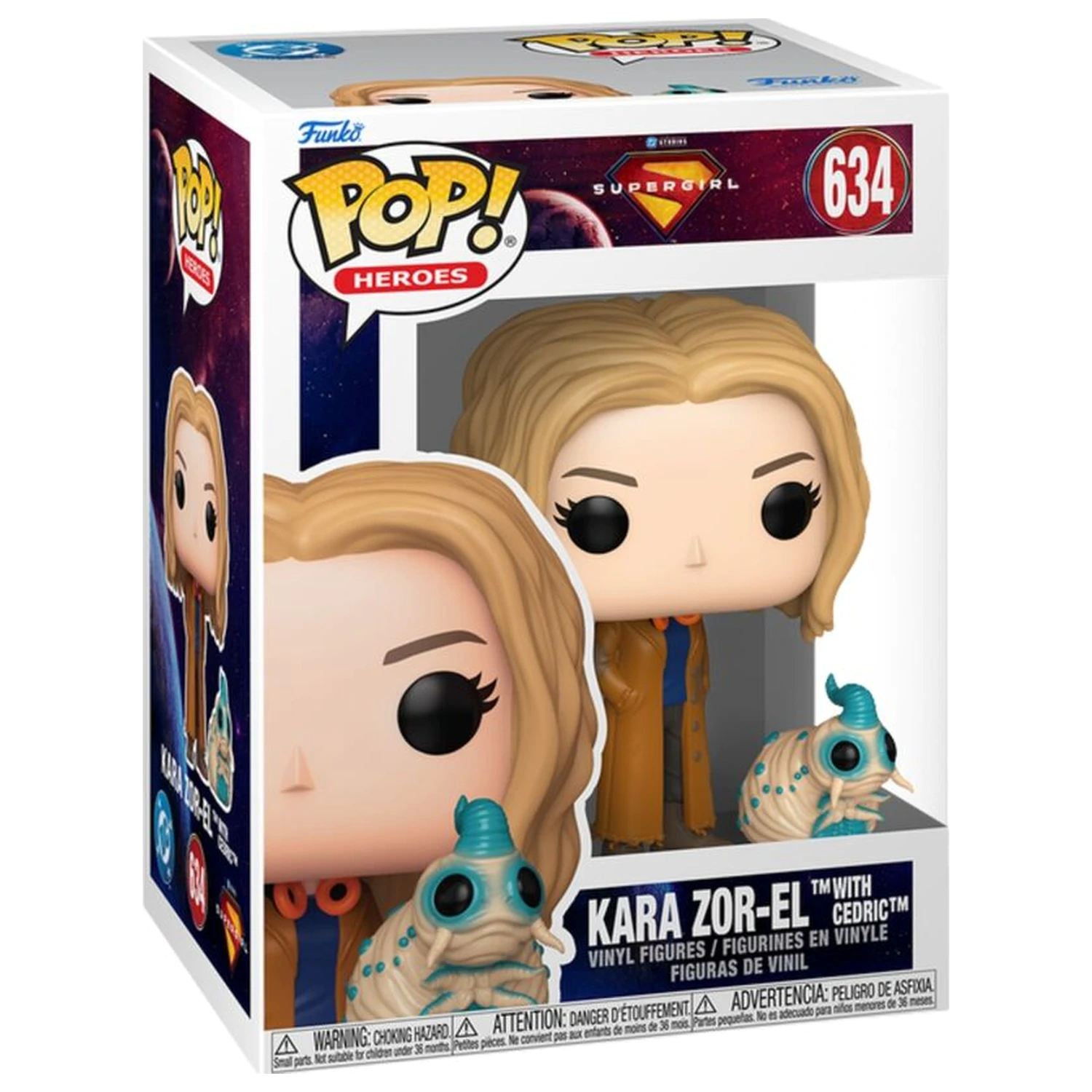 Funko POP Figur DC Comics Supergirl Kara Zor-El With Cedric Produktfoto