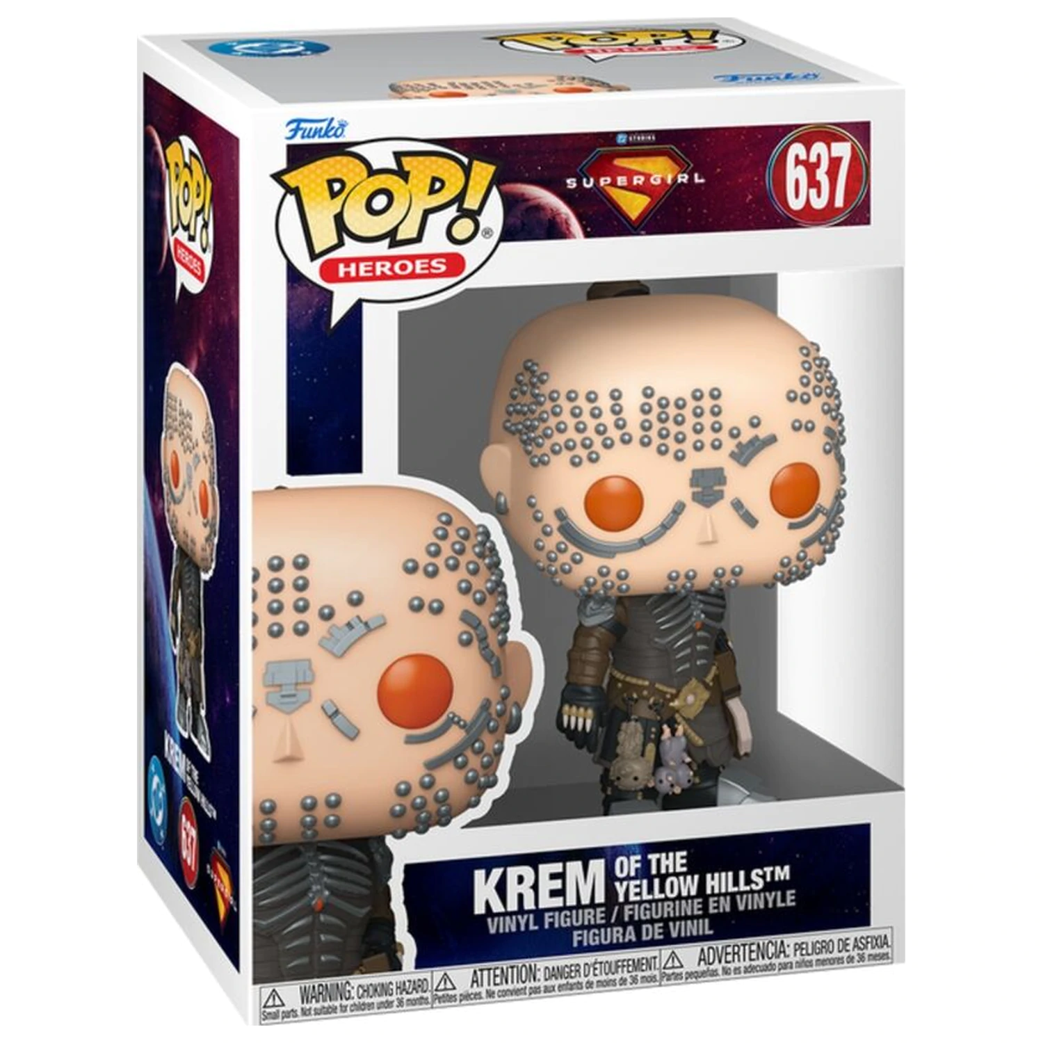 Funko POP Figur DC Comics Supergirl Krem of the Yellow Hills Produktfoto