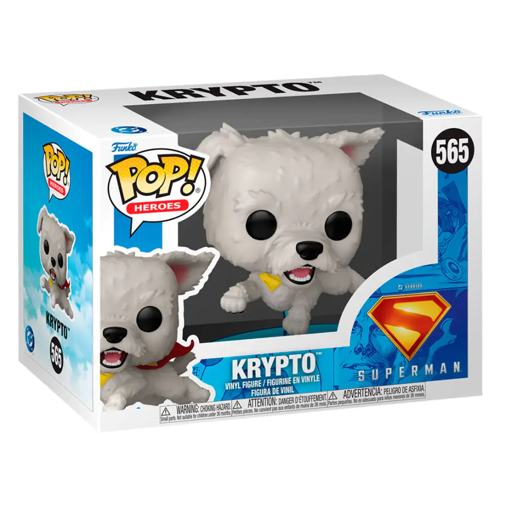 Funko POP Figur DC Comics Superman Krypto Produktfoto