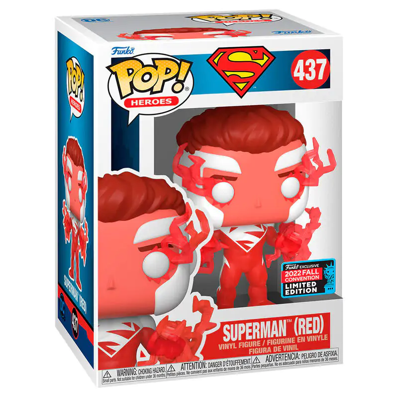 POP Figur DC Comics Superman - Superman Red Exclusive termékfotó