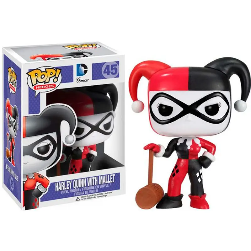 DC Comics POP! Vinyl Figur Harley Quinn & Mallet 9 cm termékfotó