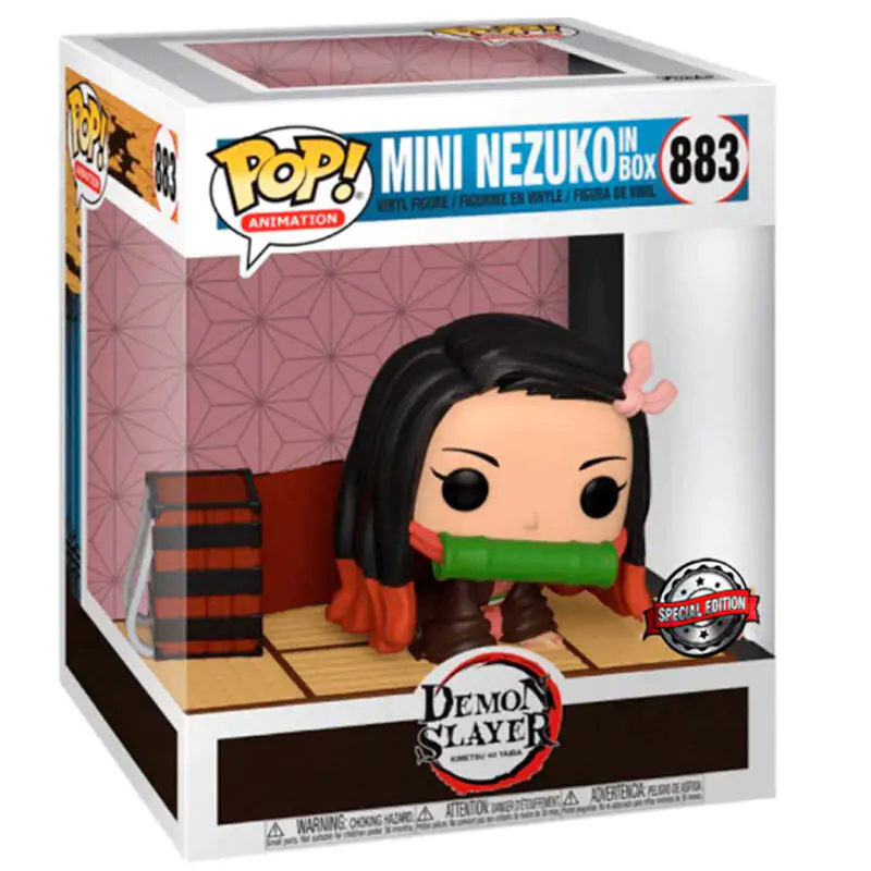 POP Figur Deluxe Demon Slayer Kimetsu no Yaiba Mini Nezuko Exclusive termékfotó