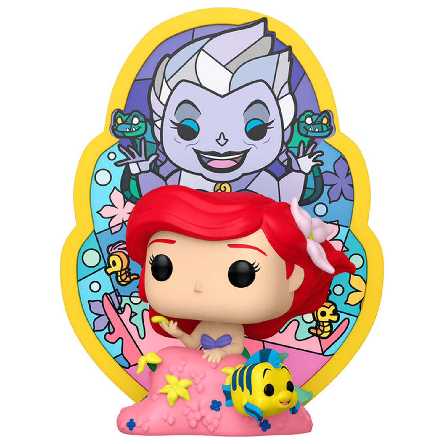 Funko POP! Figur Deluxe Disney Die kleine Meerjungfrau Ariel Ursula Buntglas-Design Produktfoto