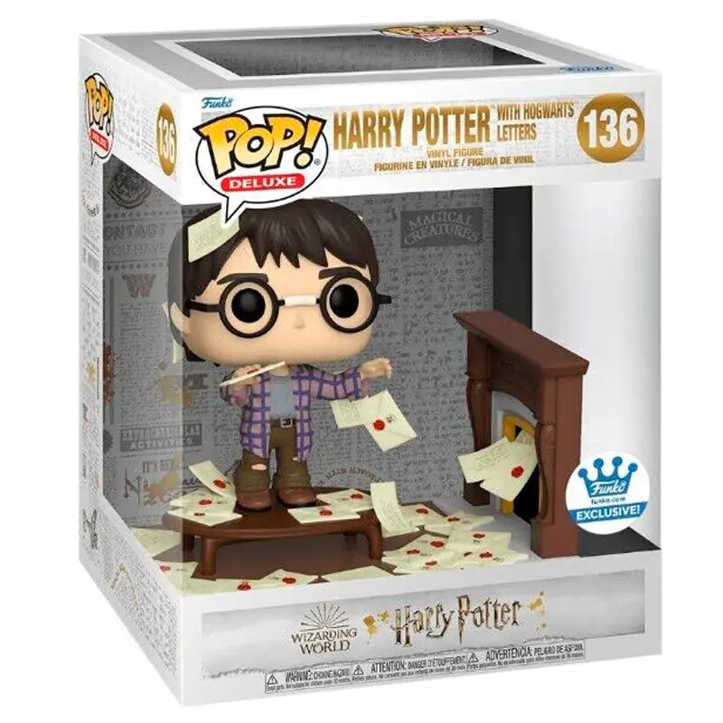 POP Figur Deluxe Harry Potter Anniversary Harry Potter with Hogwarts Letters Exclusive termékfotó