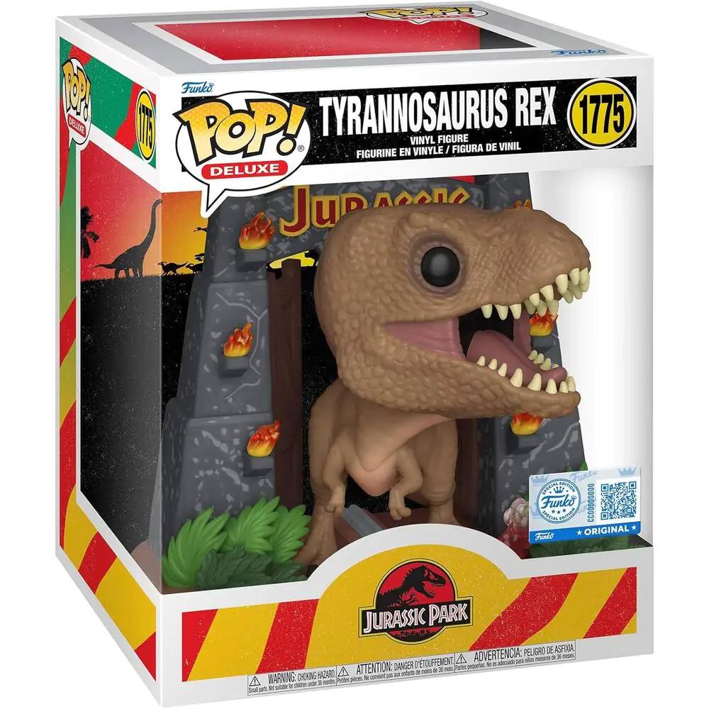 Funko POP Figur Deluxe Jurassic Park Tyrannosaurus Rex Exclusive Produktfoto