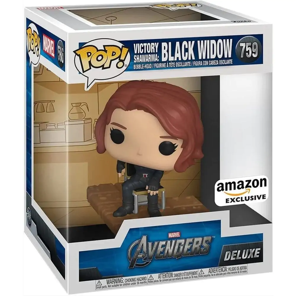 POP Figur Deluxe Marvel Avengers Black Widow Exclusive termékfotó