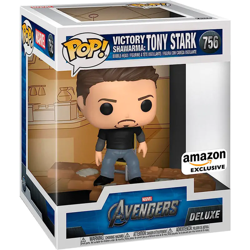 POP Figur Deluxe Marvel Avengers Tony Stark Exclusive termékfotó