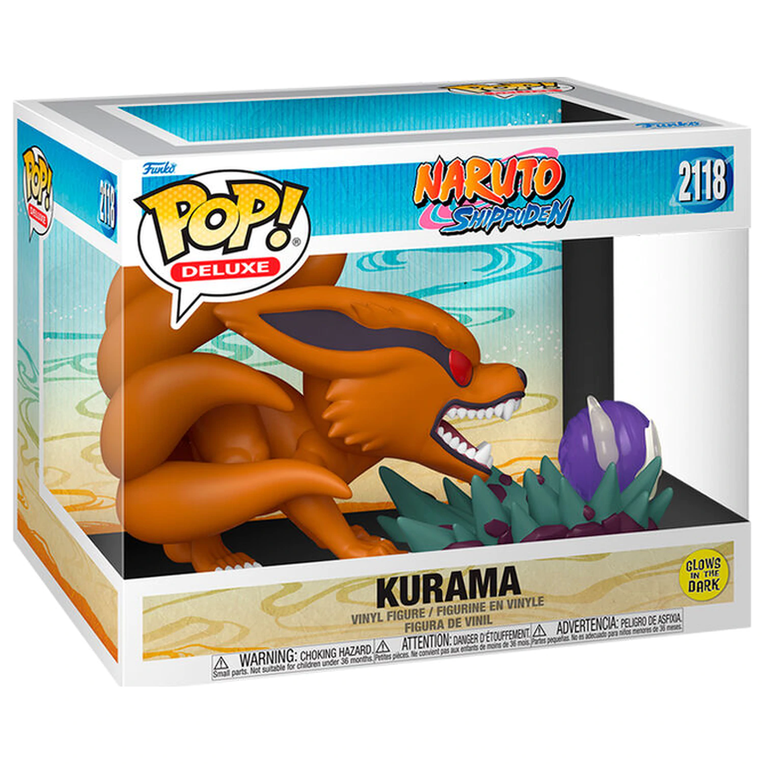 Funko POP Figur Deluxe Naruto Shippuden Kurama Produktfoto