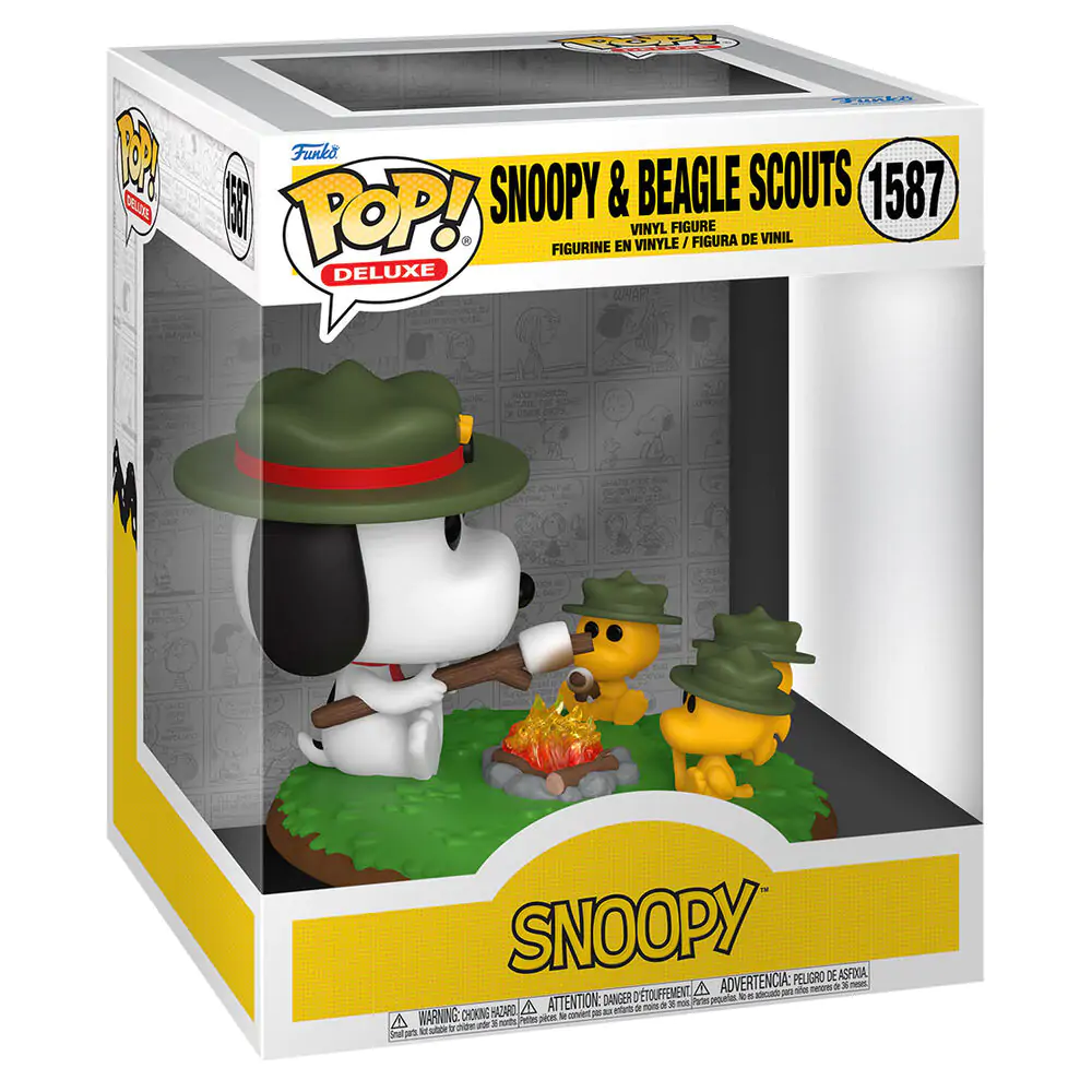 Funko POP Figur Deluxe Peanuts Snoopy & Beable Scouts termékfotó