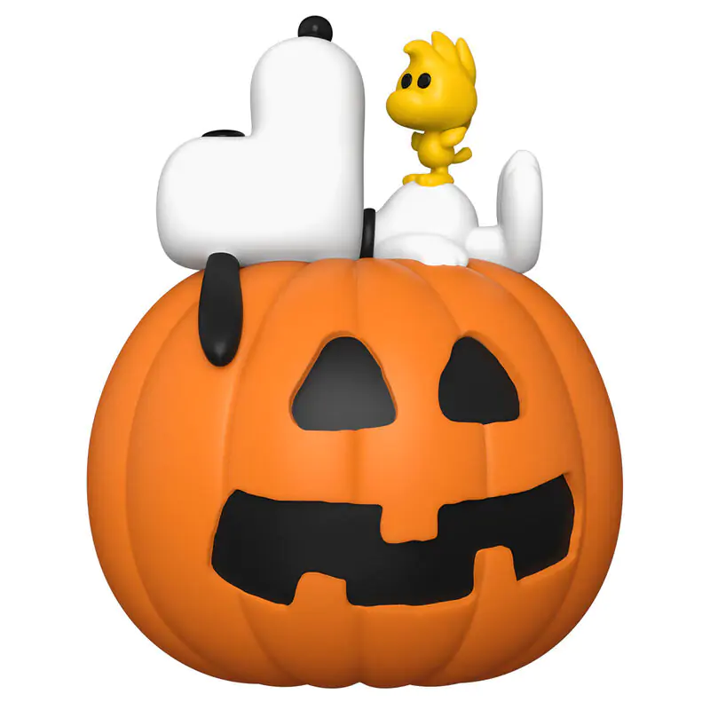 Funko POP Figur Deluxe Peanuts Snoopy & Woodstock with Pumpkin termékfotó