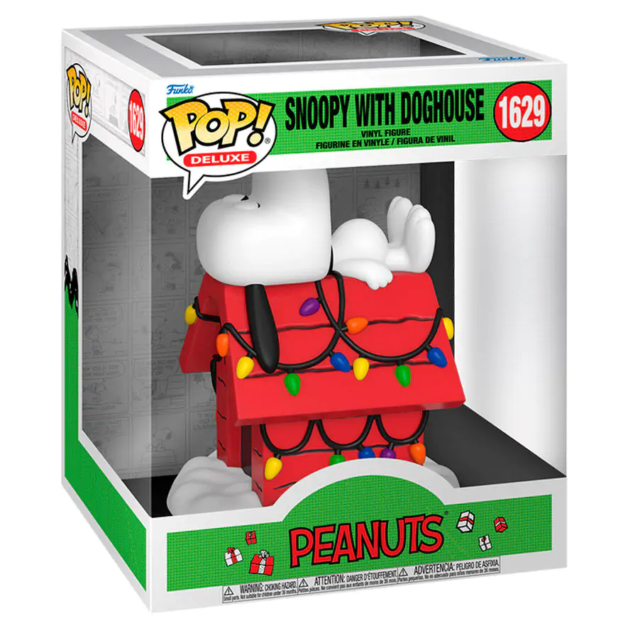 Funko POP Figur Deluxe Peanuts Snoopy with Doghouse termékfotó