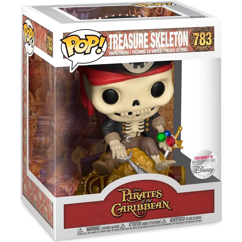 POP Figur Deluxe Pirates of the Caribbean Treasure Skeleton Exclusive termékfotó