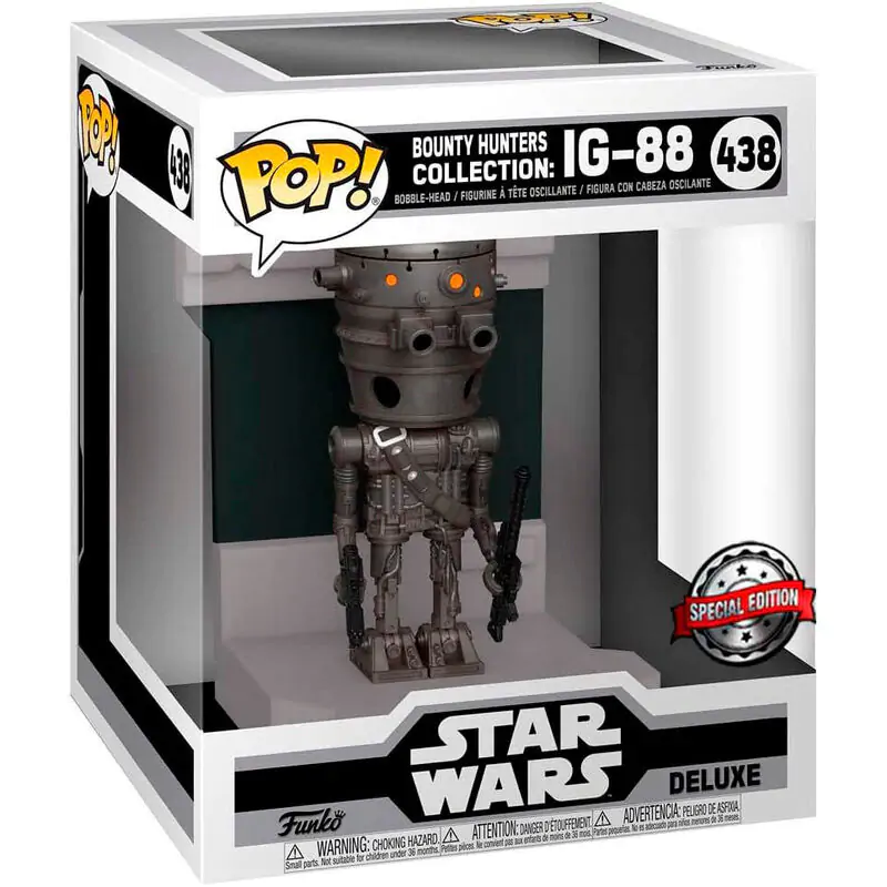 POP Figur Deluxe Star Wars Bounty Hunters IG-88 Exclusive Produktfoto