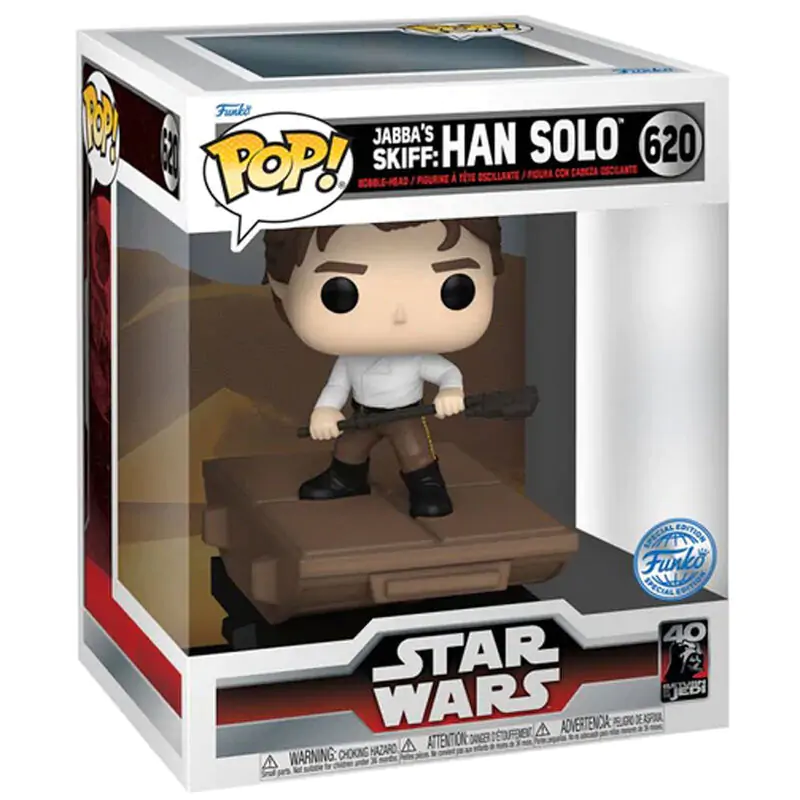 POP Figur Deluxe Star Wars Jabba Skiff Han Solo Exclusive Produktfoto