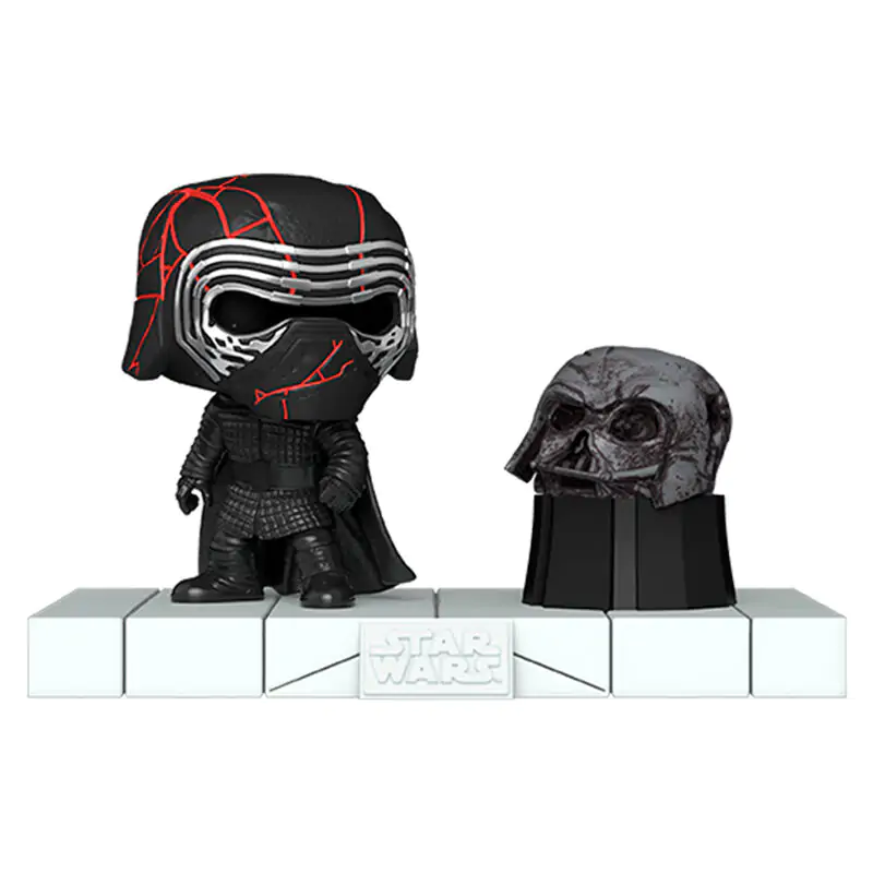 Funko POP Figur Deluxe Star Wars Kylo Ren with Darth Vader Helm termékfotó