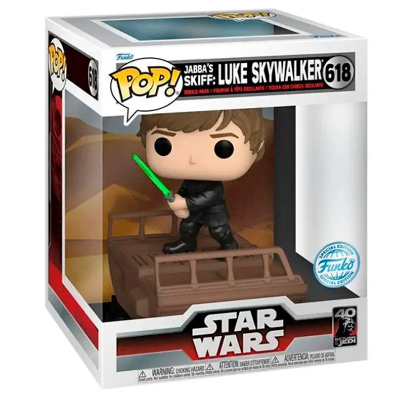 POP Figur Deluxe Star Wars Luke Skywalker Exclusive Produktfoto