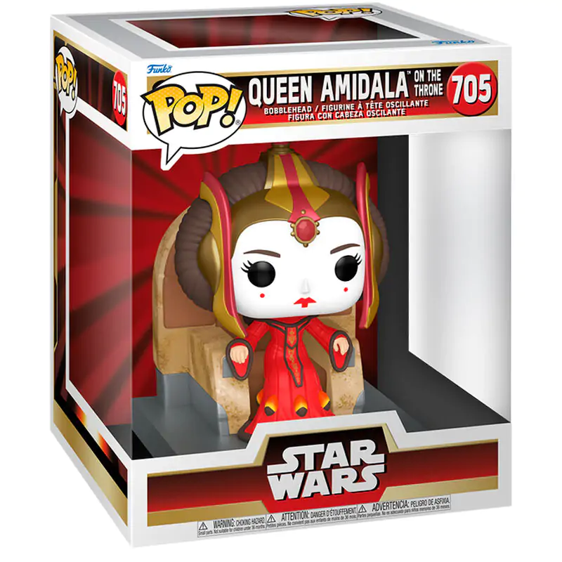 Funko POP Figur Deluxe Star Wars Queen Amidala on the Throne termékfotó