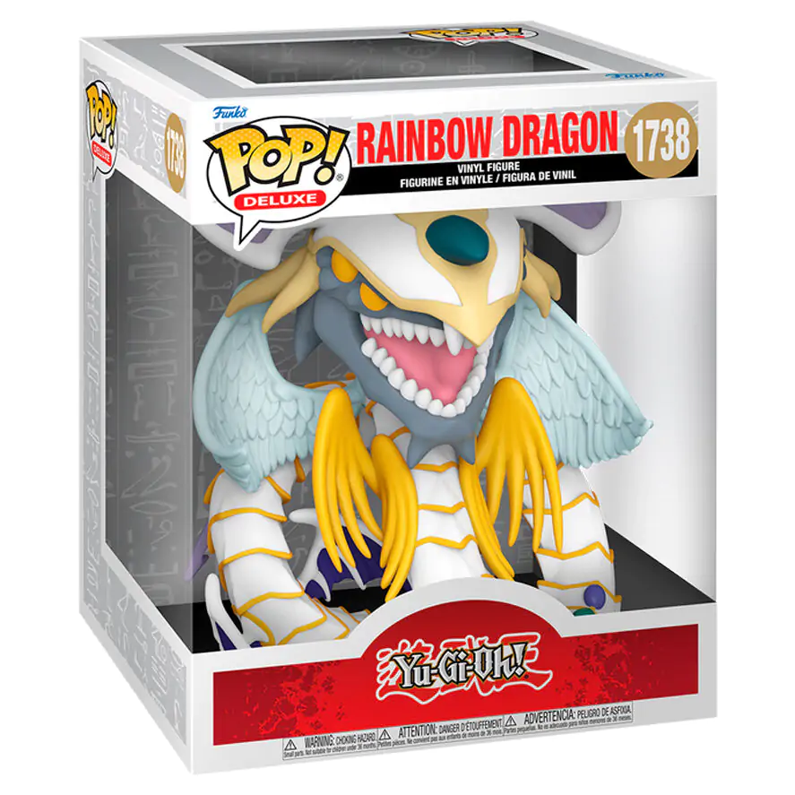 Yu-Gi-Oh! Funko POP! Deluxe Vinyl Figur Rainbow Dragon 17 cm Produktfoto