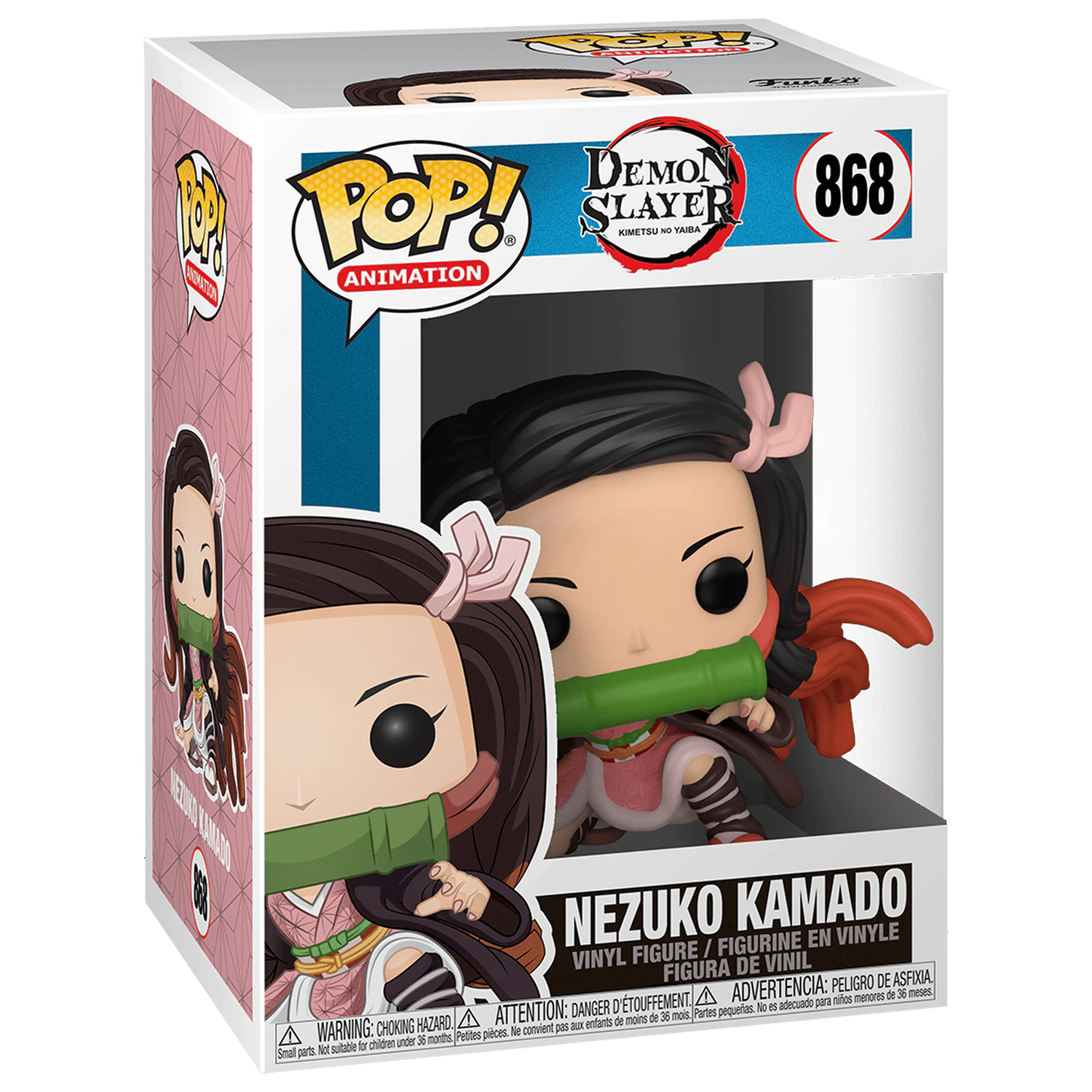 Demon Slayer POP! Animation Vinyl Figur Nezuko Kamado 9 cm Produktfoto