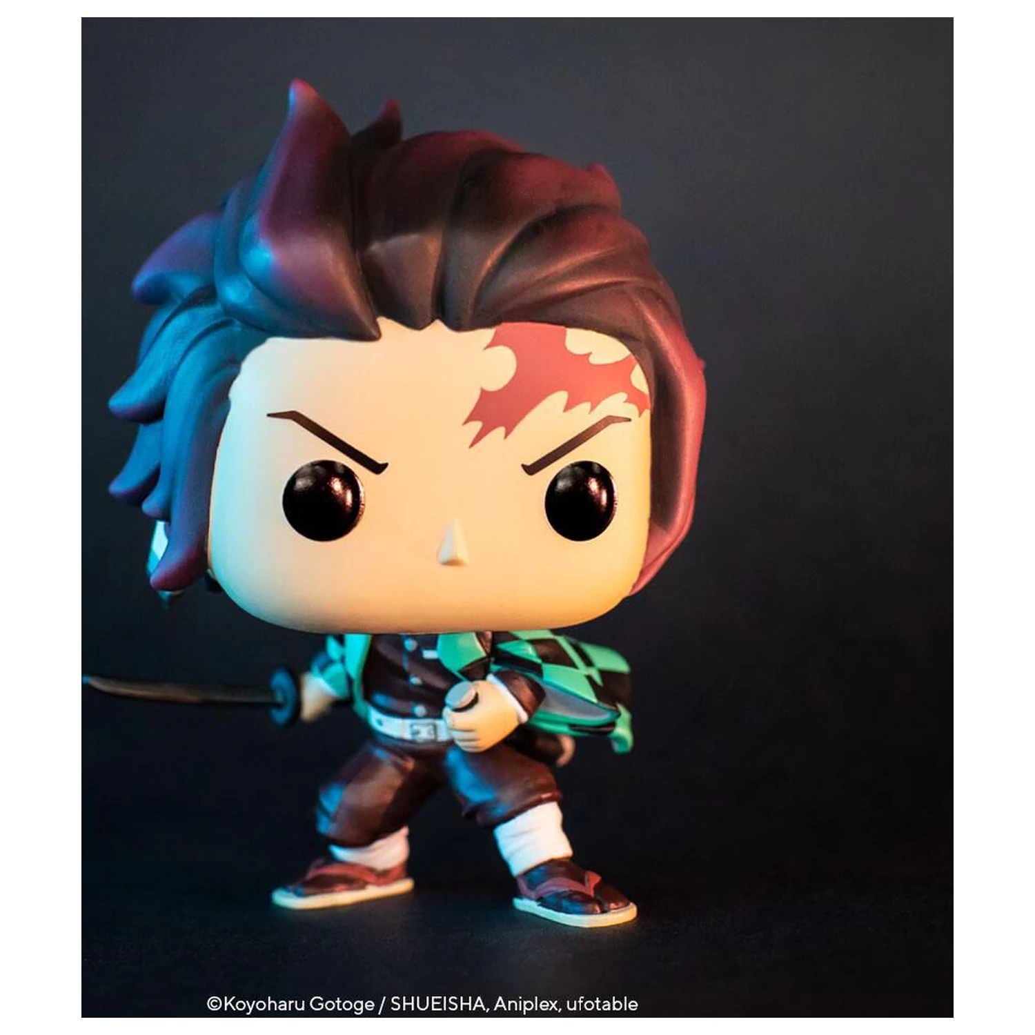 Demon Slayer POP! Animation Vinyl Figur Tanjiro Kamado 9 cm Produktfoto