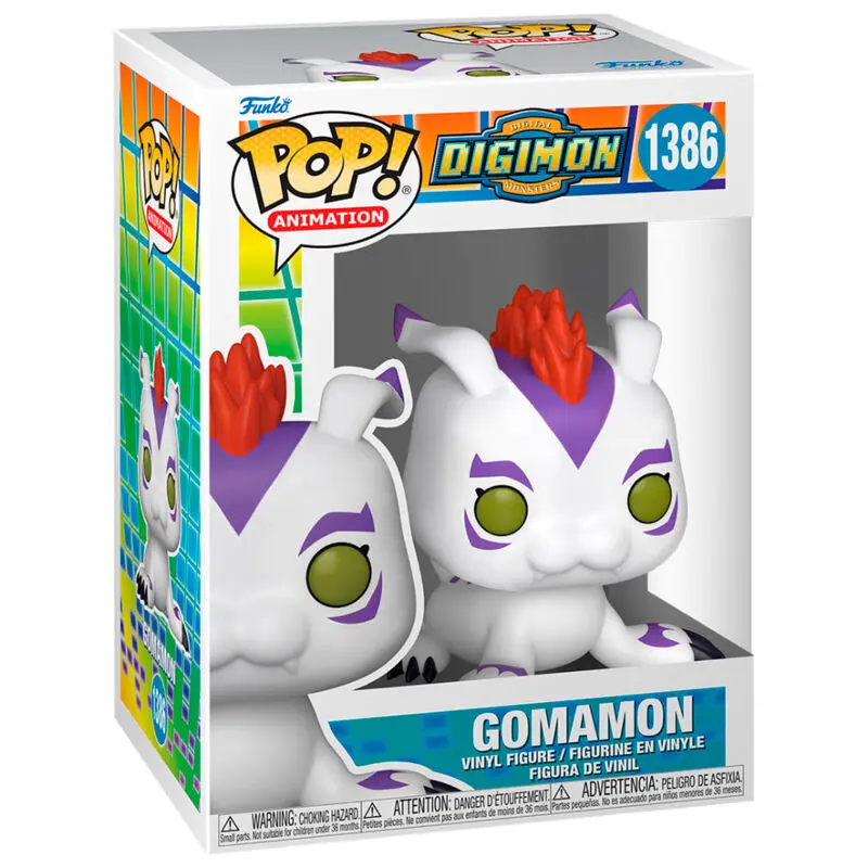 Digimon POP! Animation Vinyl Figur Gomamon 9 cm termékfotó