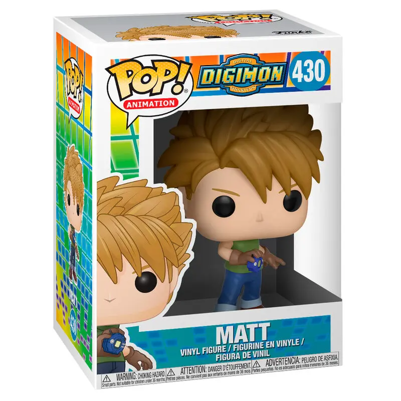Digimon POP! Animation Vinyl Figur Matt 9 cm Produktfoto